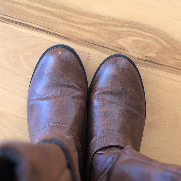 Brown Zip Boots - Picture 5 of 5